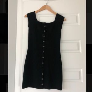 Silence + Noise Black Dress